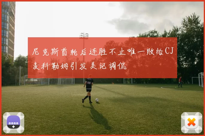 尼克斯首轮后连胜不止唯一败给CJ麦科勒姆引发美记调侃
